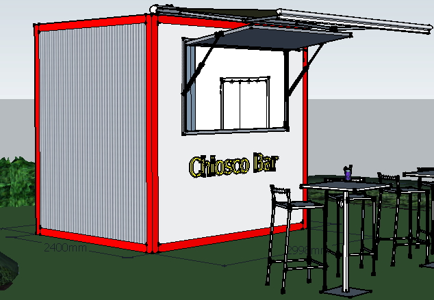 Chiosco Bar Prefabbricato