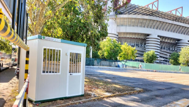 Garitte Prefabbricate Parcheggio Stadio san siro